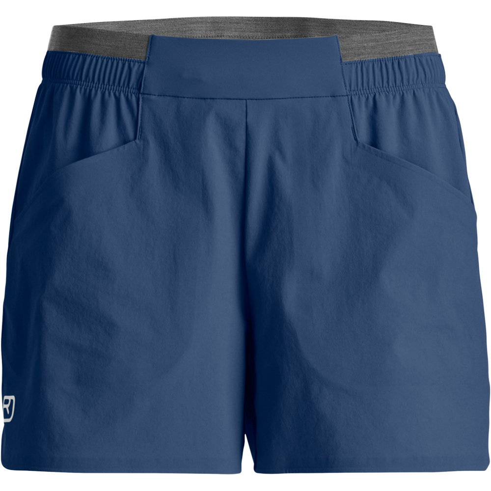 ORTOVOX - Trace Shorts Damen blue nunatak