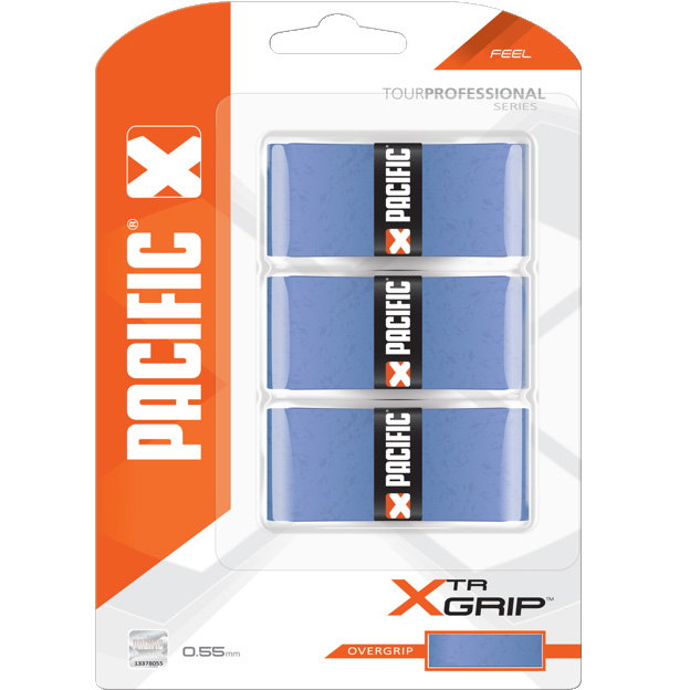 Pacific - XTR Grip 0,55mm Griffbaender 3er Set blau