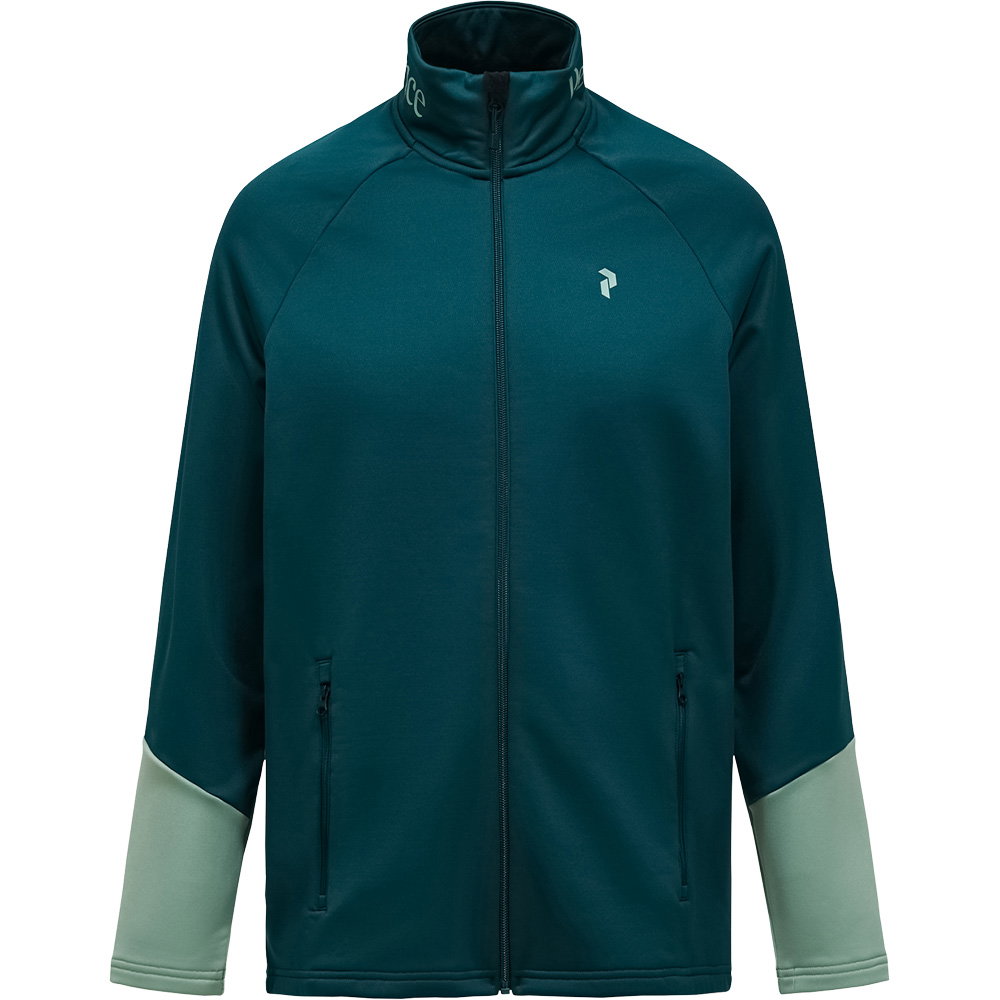 Peak Performance - Rider Essentials Midlayer-Jacke Damen ponderosa pine