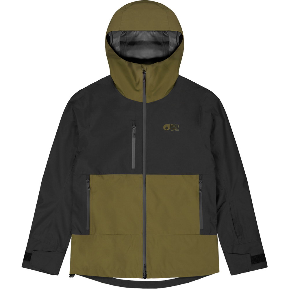 Picture - Broader 3L Hardshell-Skijacke Herren schwarz
