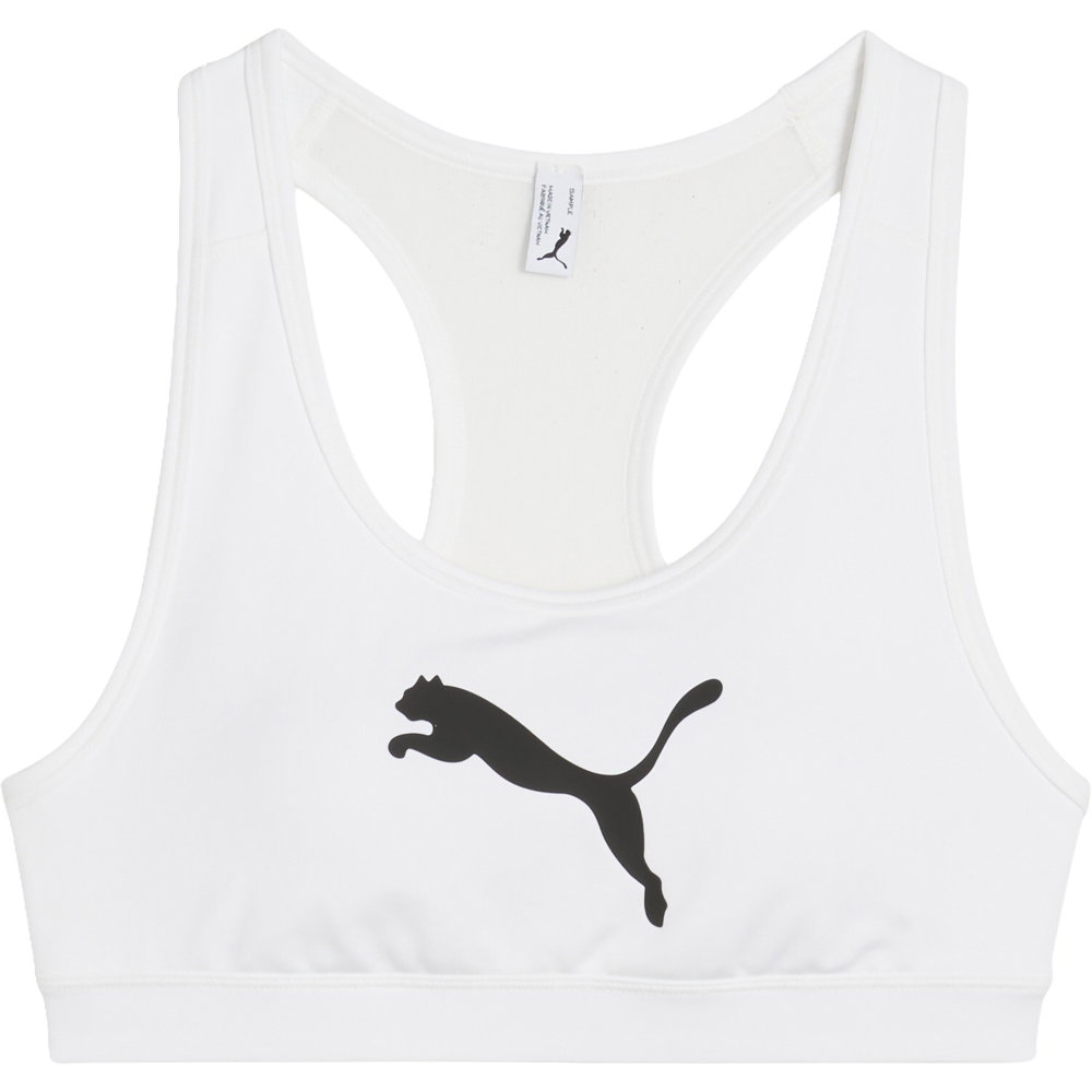 Puma - 4Keeps Sport-BH Damen weiß