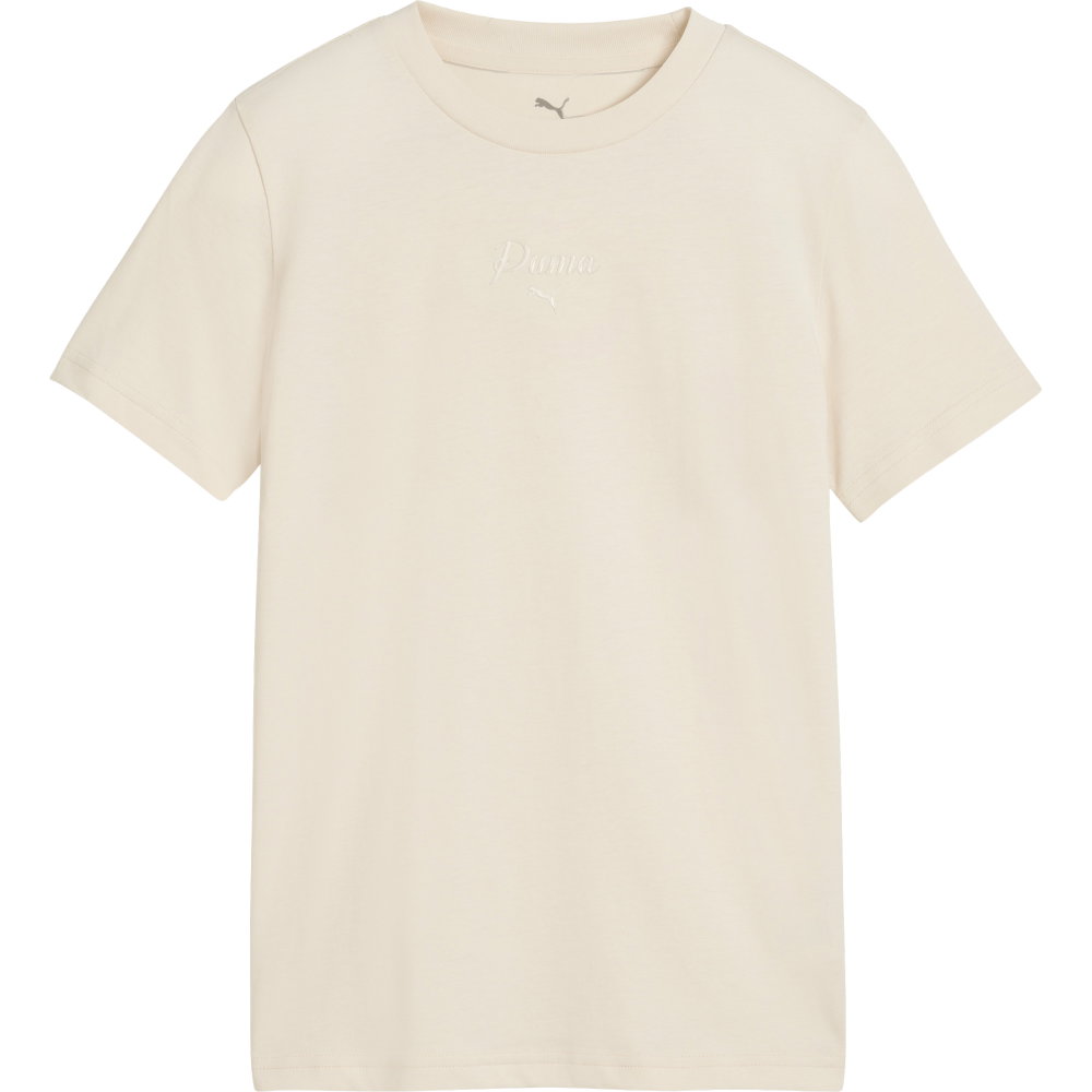 Puma - Ess Script T-Shirt Mädchen alpine snow