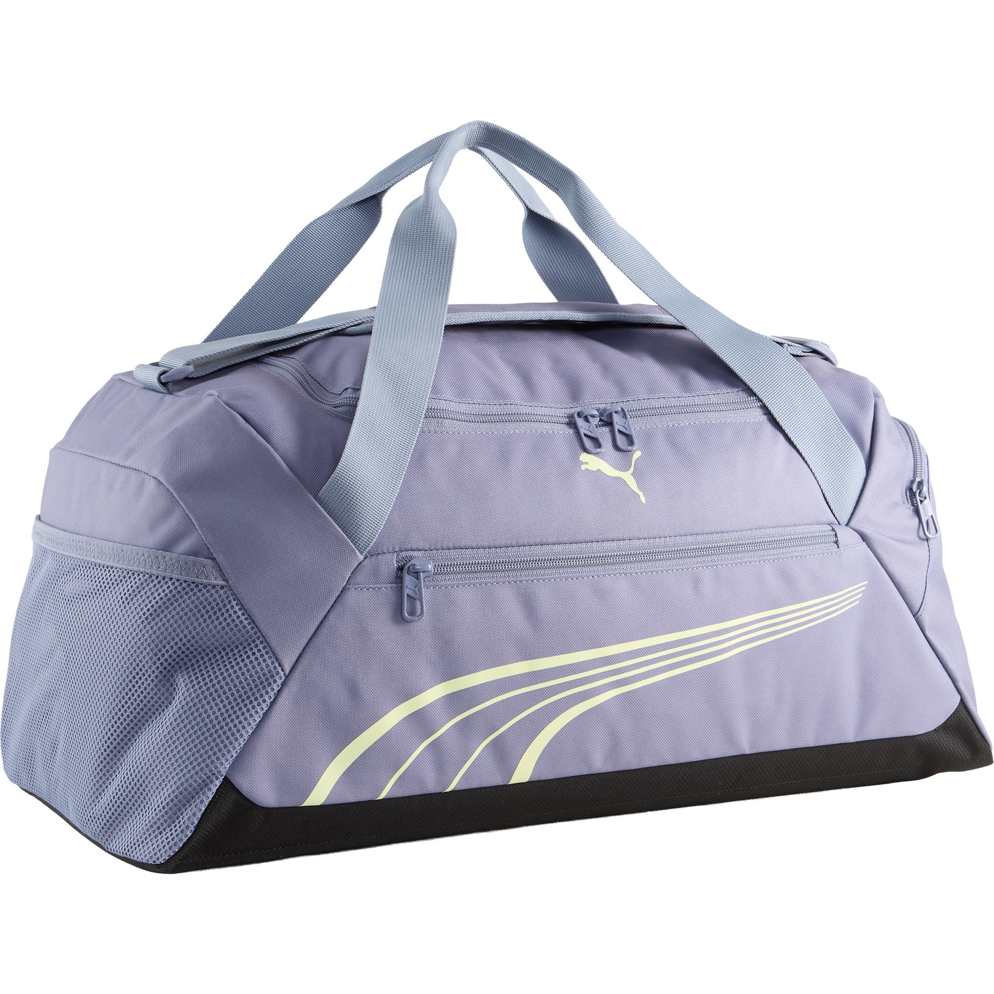 新品PUMA キャディバッグ グレー・パープル Puma - Fundamental Sports Bag gray sky at Sport Bittl Shop