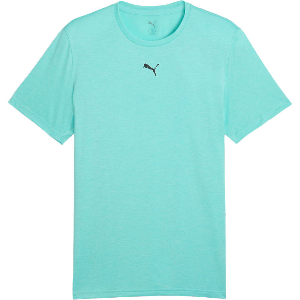 Puma - TAD Essentials Heather Cat T-Shirt Herren intense mint heather