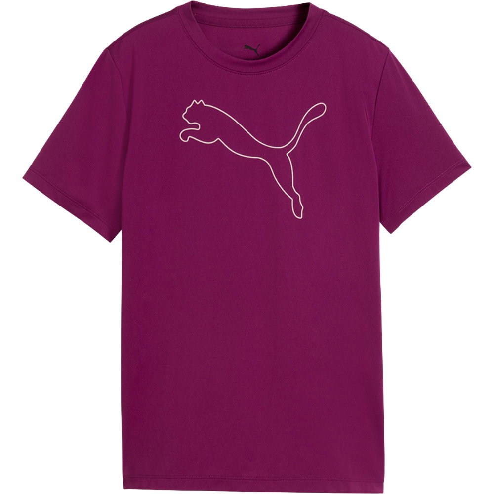Puma - TAD Ess Cat Logo T-Shirt Mädchen fuchsia glow