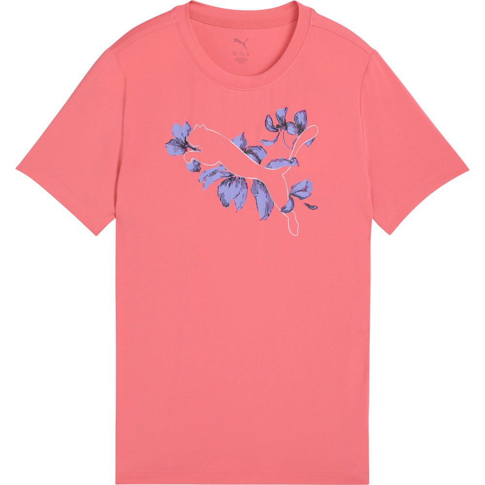 Puma - TAD ESS Logo Graphic T-Shirt Mädchen wild pink
