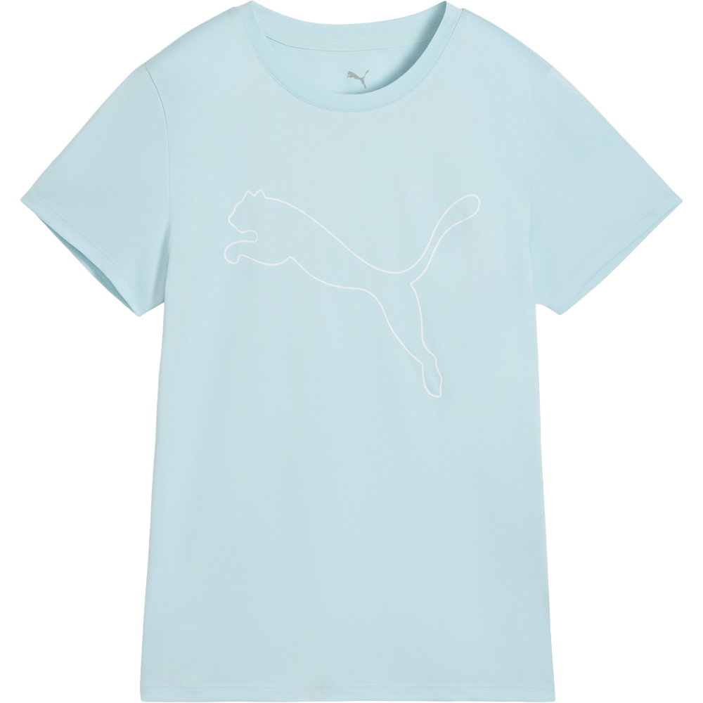 Puma - TAD Essential Logo T-Shirt Damen fresh water