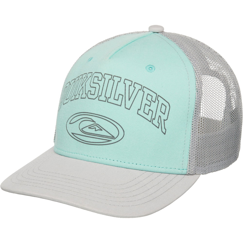 Quiksilver - Decades Cotton Trucker Cap Jungen micro chip