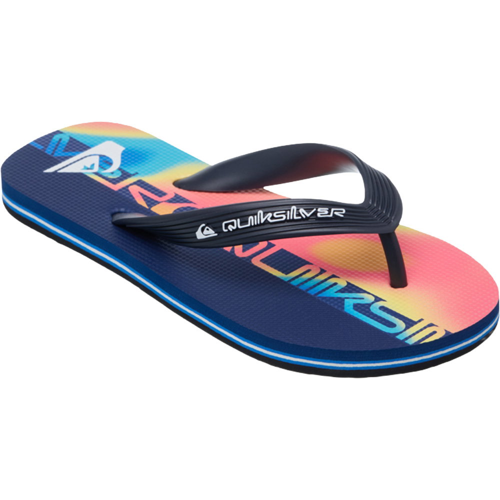 Quiksilver - Molokai Art Flip Flops Jungen monaco blue