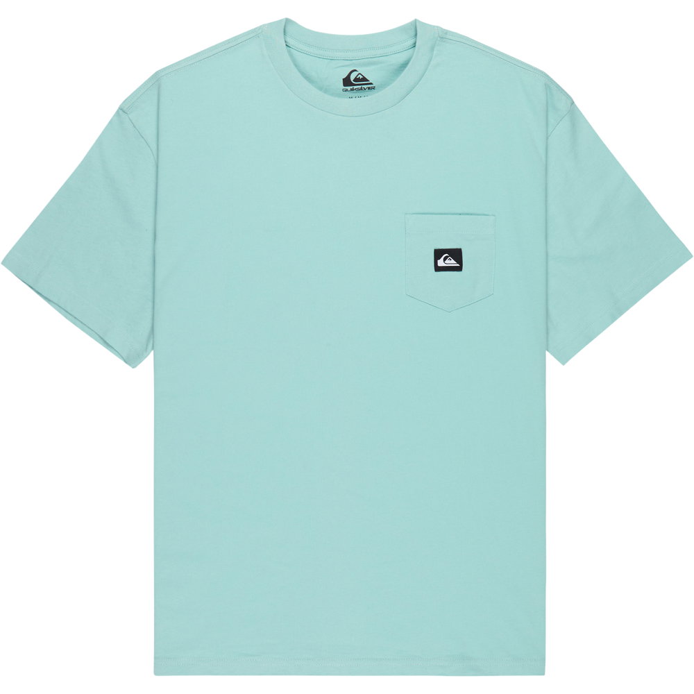 Quiksilver - Salt Water Pocket T-Shirt Herren blue haze