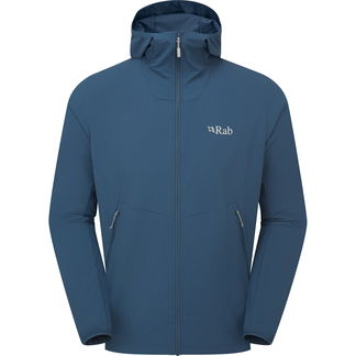 RAB - Borealis Hoodie Softshelljacke Herren tempest blue