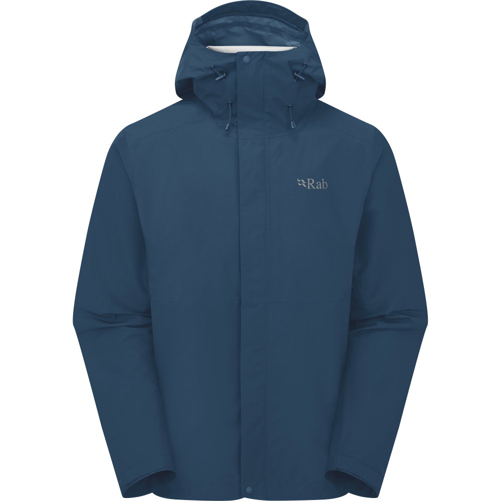 RAB - Downpour Regenjacke Herren tempest blue