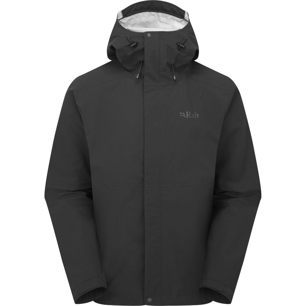 RAB - Firewall Regenjacke Herren schwarz