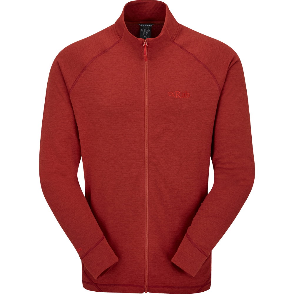RAB - Nexus Midlayer Herren tuscan red