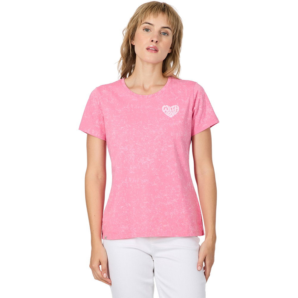 ragwear - Mintta Print T-Shirt Damen pink 255343_1268