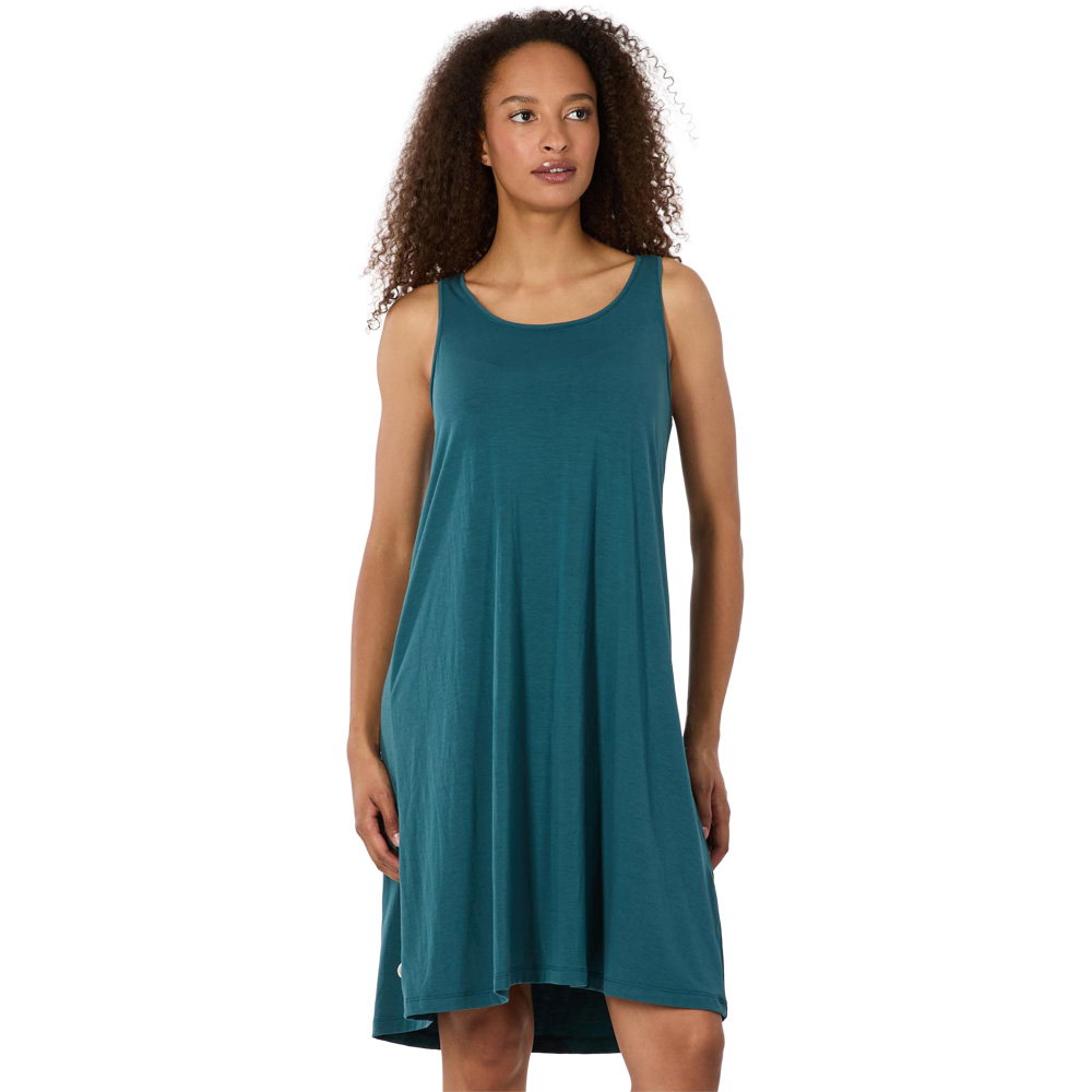 ragwear - Nairay Kleid Damen ocean green