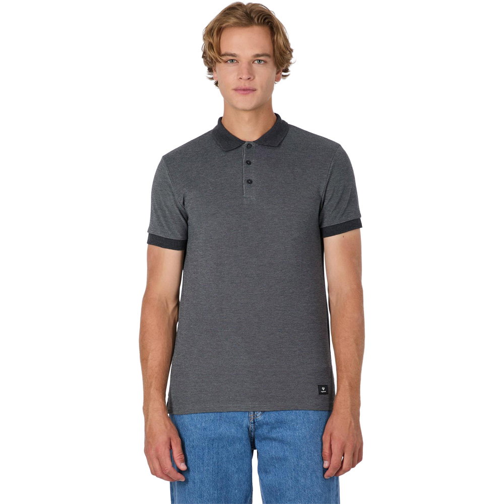 ragwear - Portillo Poloshirt Herren schwarz