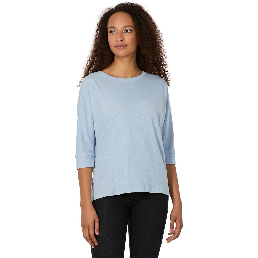 ragwear - Shimona Slub T-Shirt Damen arctic blue