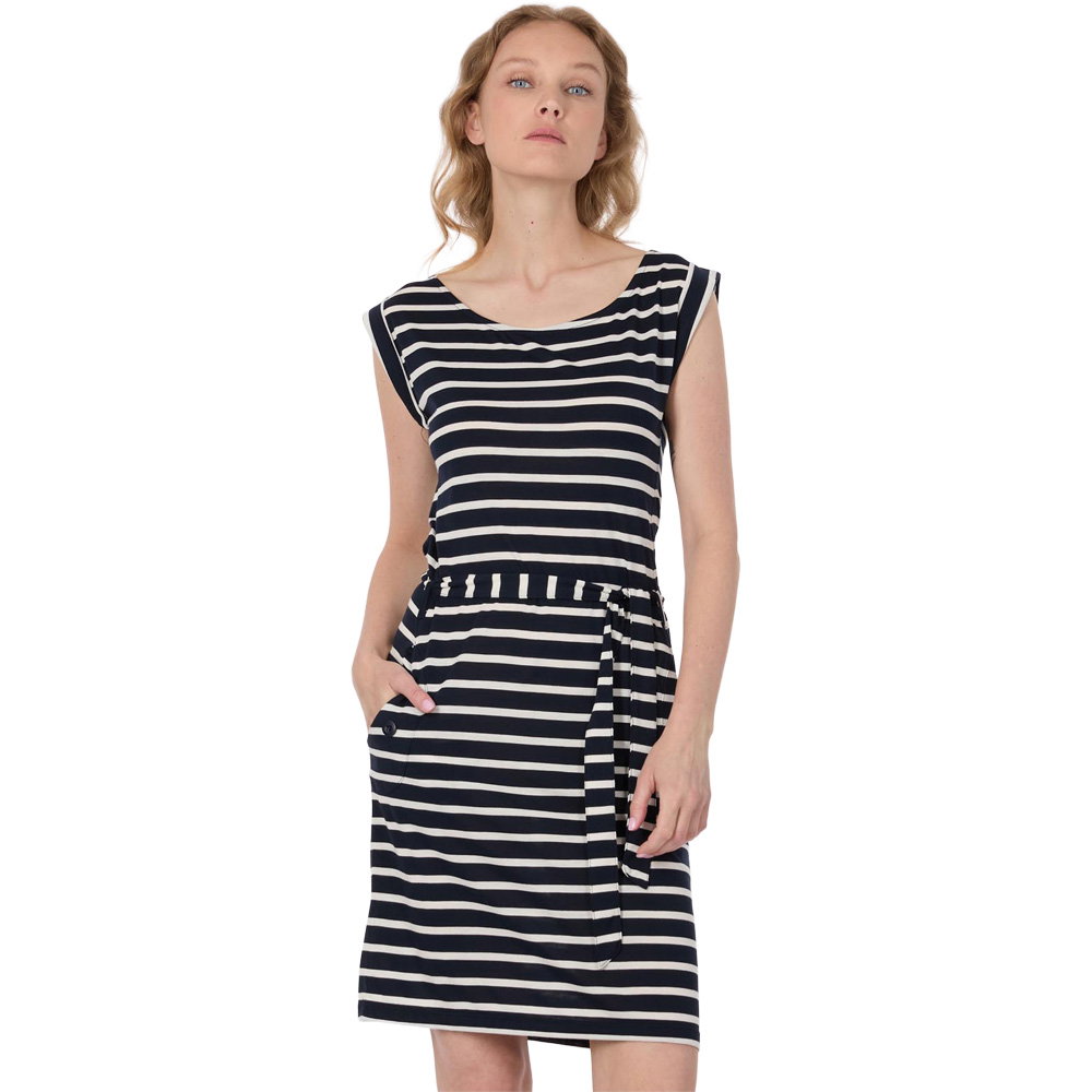 ragwear - Tagg Stripes Kleid Damen navy 255290_1292