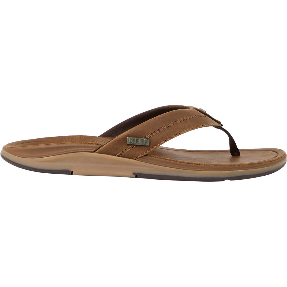 Reef - Leather Offshore Flip Flops Herren bronze
