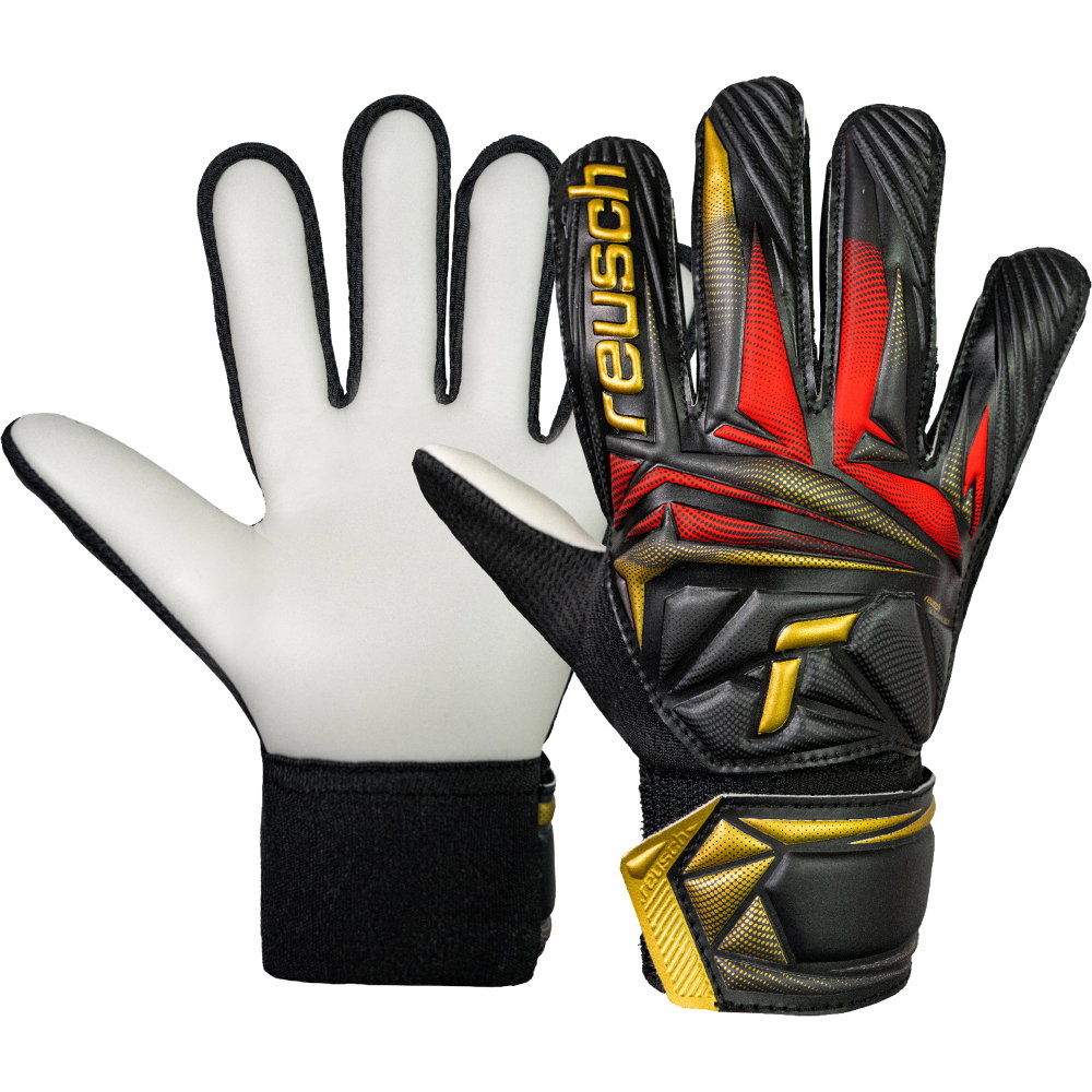 Reusch - Attrakt Starter Solid Junior Torwarthandschuhe Kinder schwarz