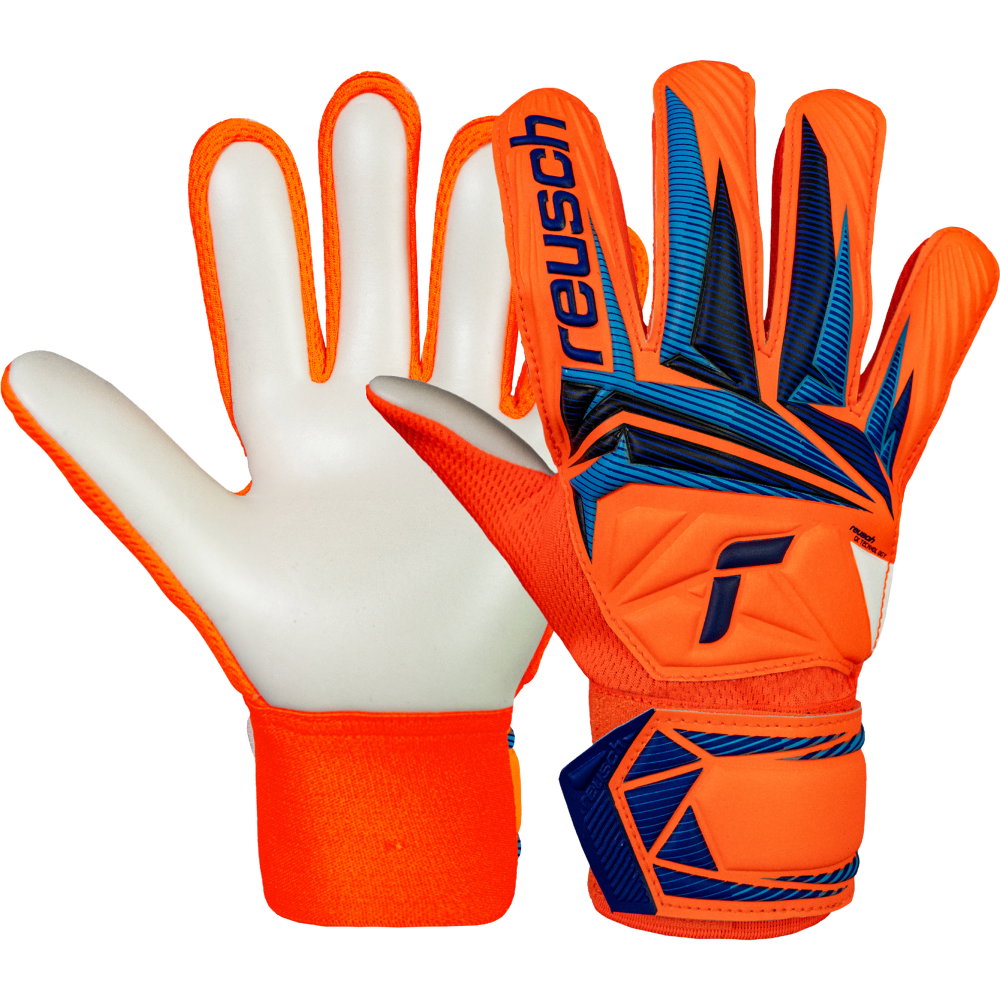 Reusch - Attrakt Starter Solid Junior Torwarthandschuhe Kinder shocking orange