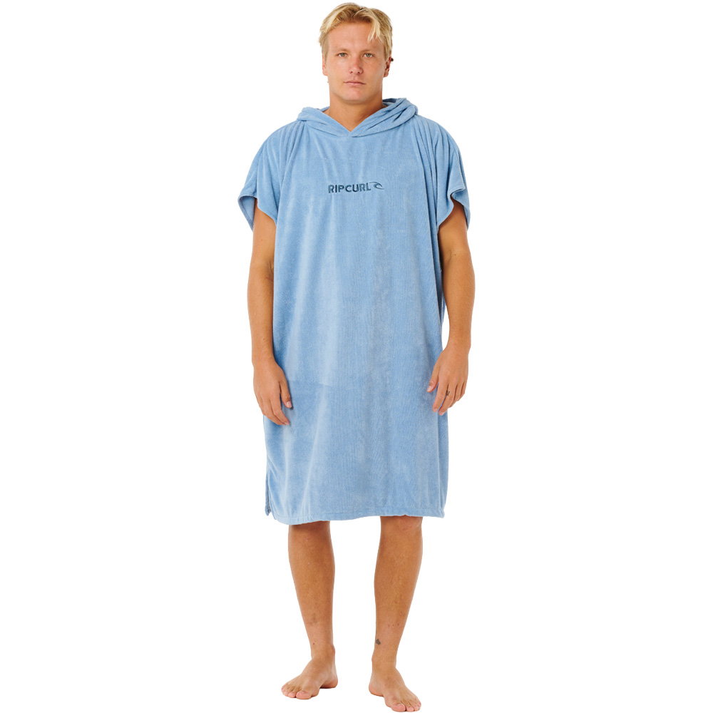 Rip Curl - Brand Hooded Handtuch faded denim
