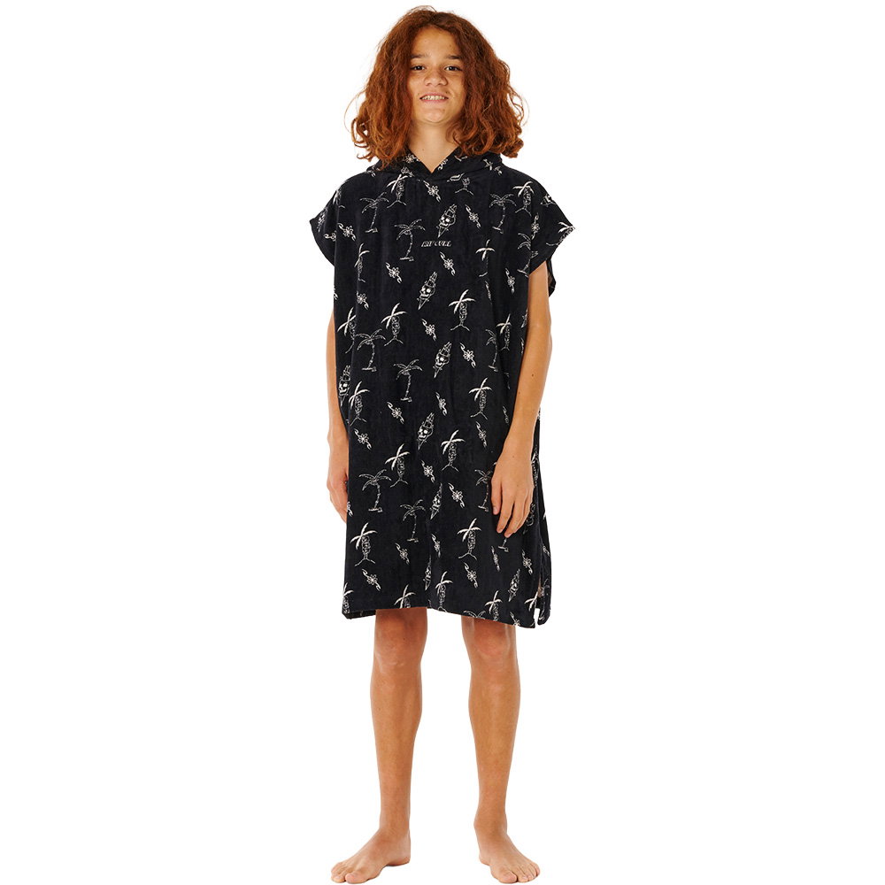 Rip Curl - Mixed Hooded Towel Jungen schwarz