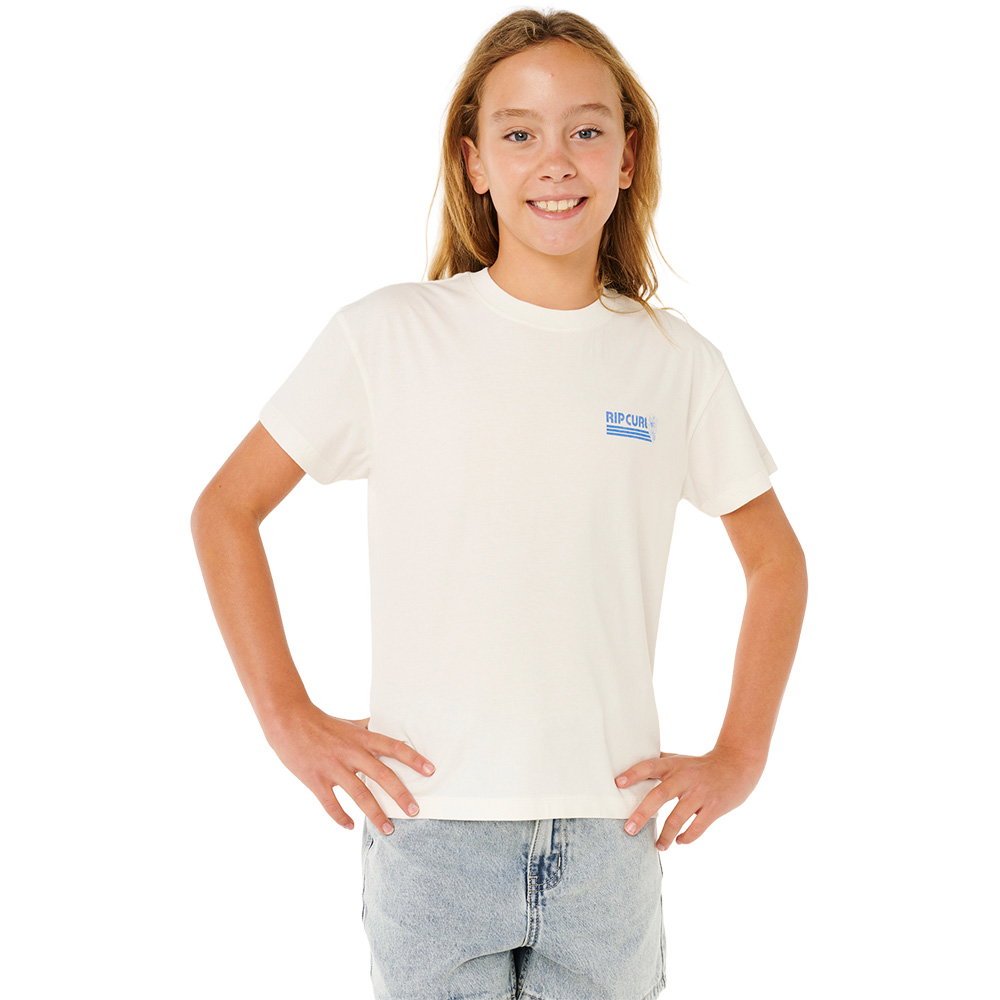 Rip Curl - Ocean Break Relaxed T-Shirt Mädchen bone