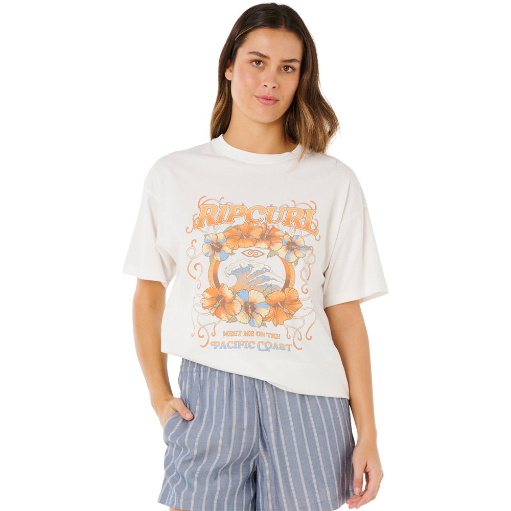 Rip Curl - Pacific Coast Heritage T-Shirt Damen bone