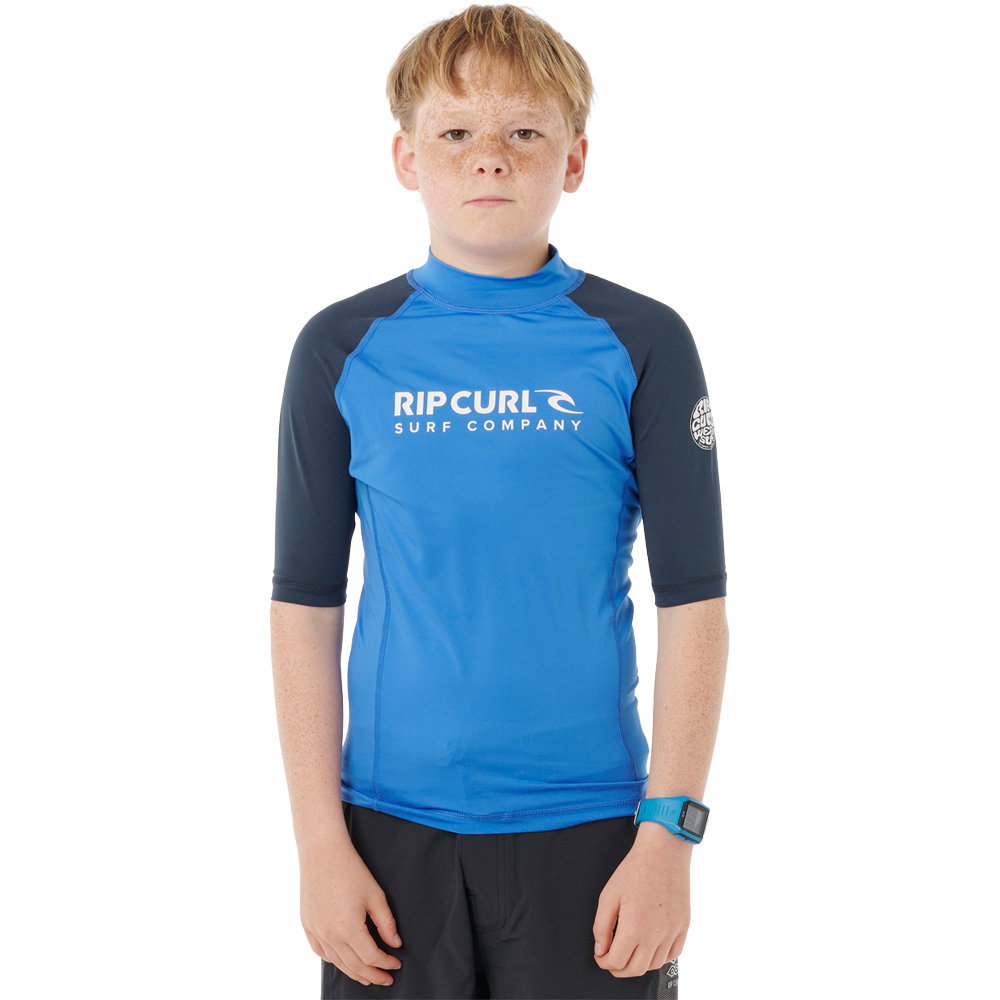 Rip Curl - Shock UPF UV-Shirt Jungen blue gum