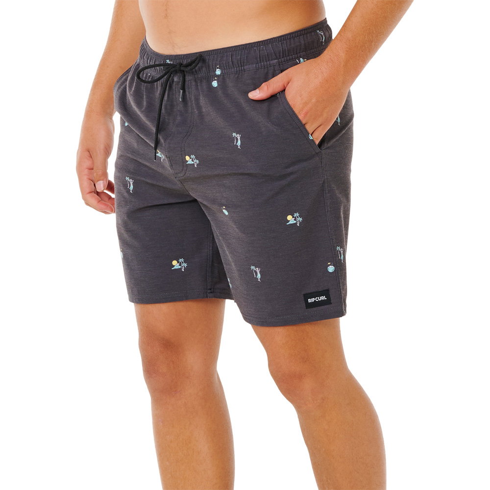 Rip Curl - Skelly Breach Volley Boardshorts Herren schwarz