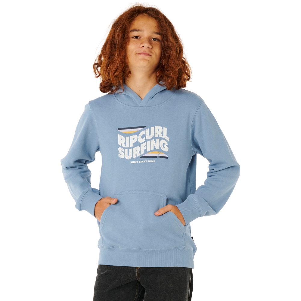 Rip Curl - Streamline Hoodie Jungen faded denim