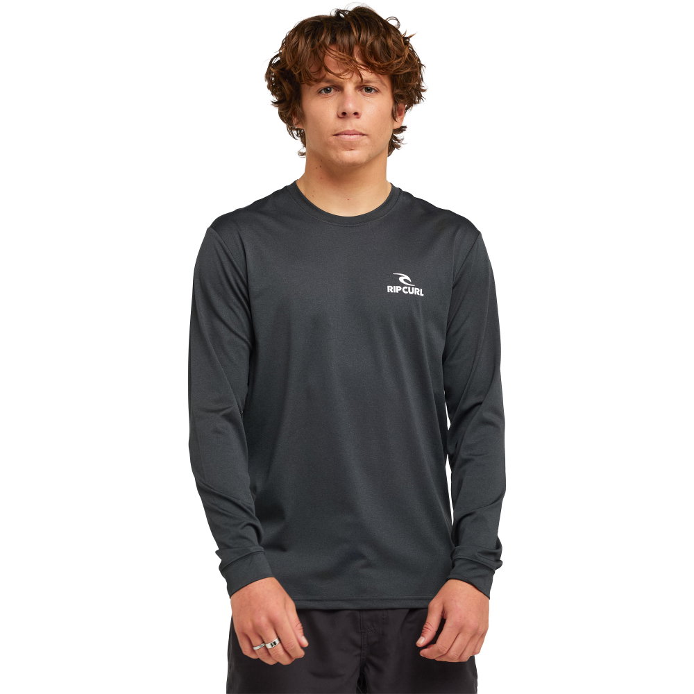 Rip Curl - Stack UV-Shirt Herren black marle