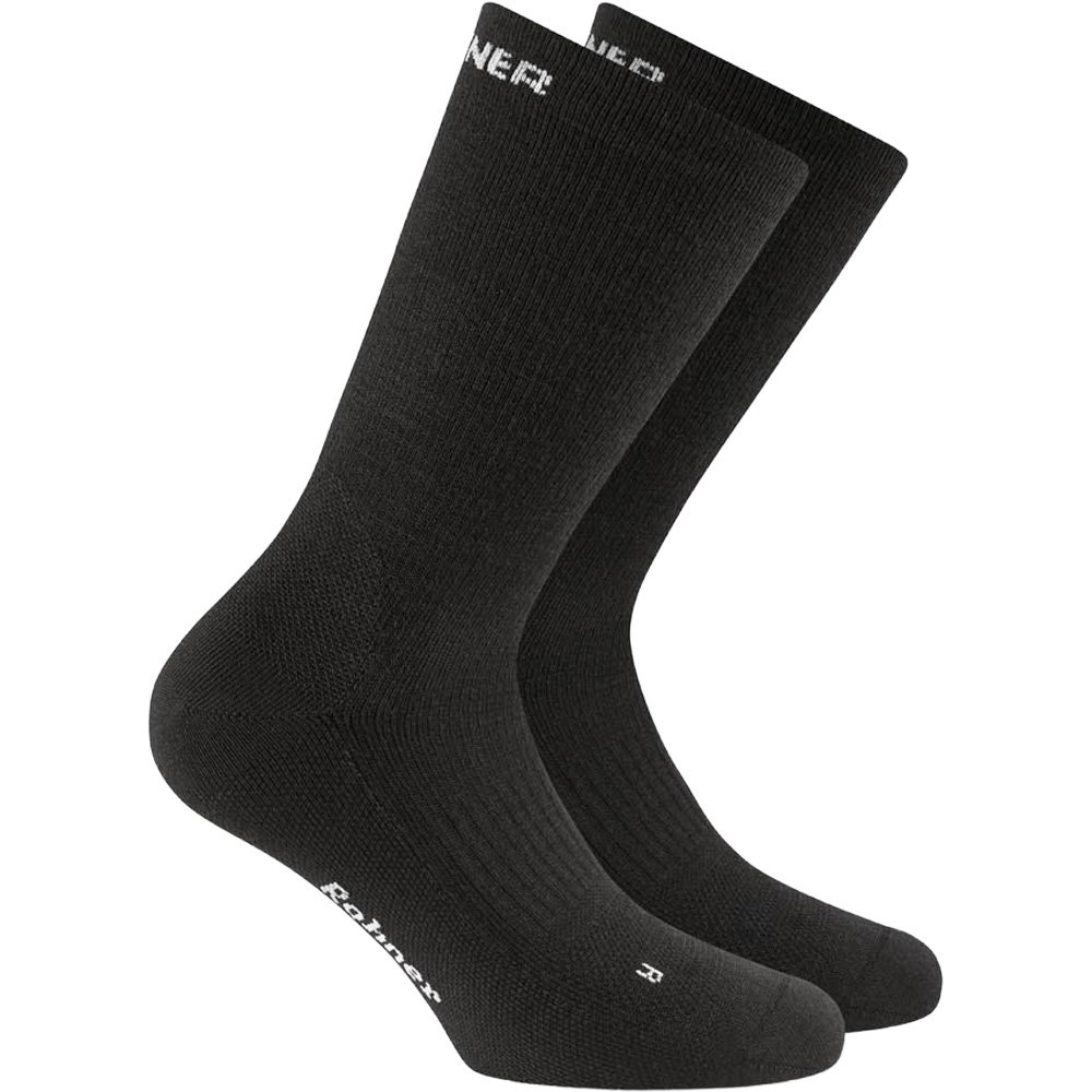 Rohner - Dynamic Merino l/r Wandersocken schwarz