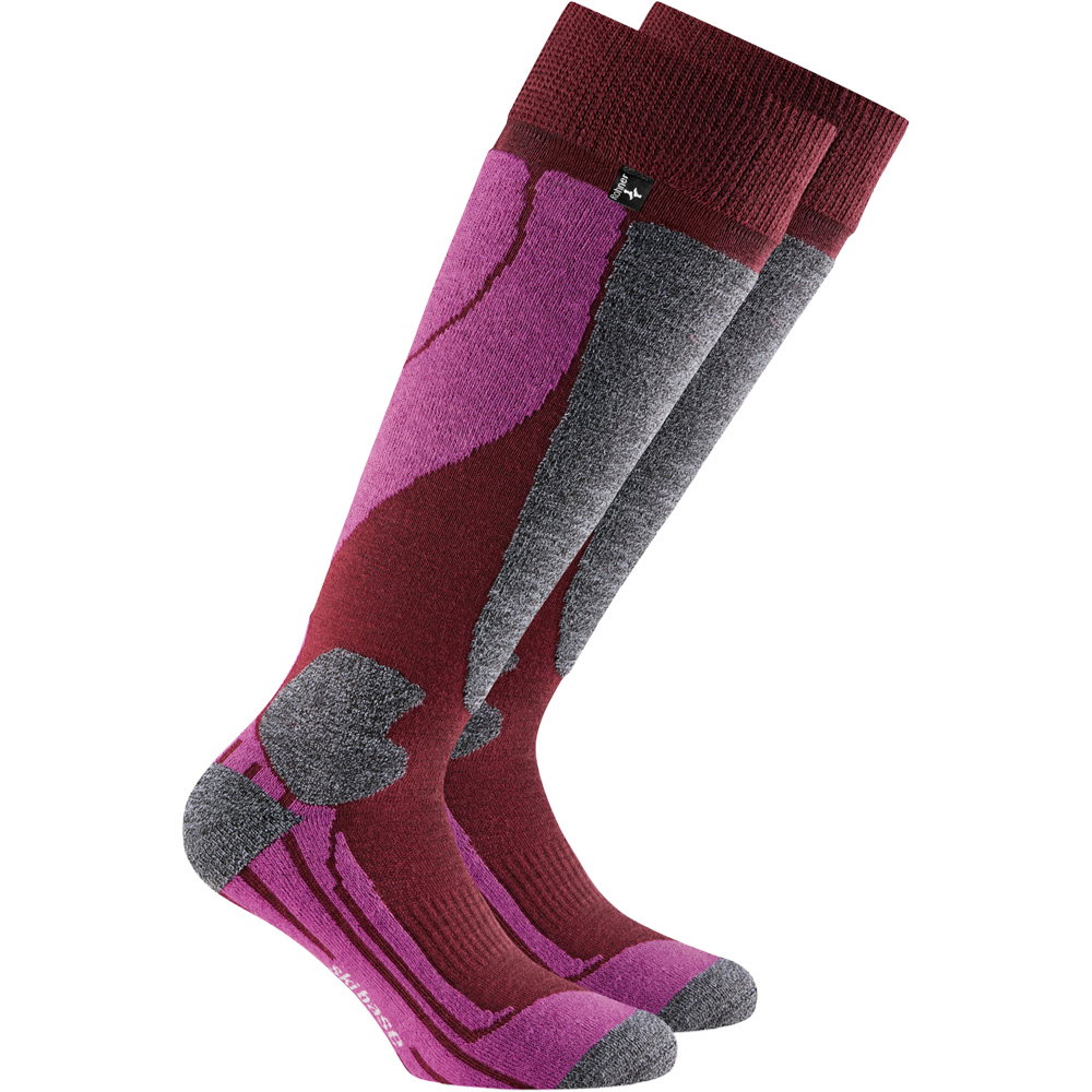 Rohner - Ski Base L/R Socken Damen violett