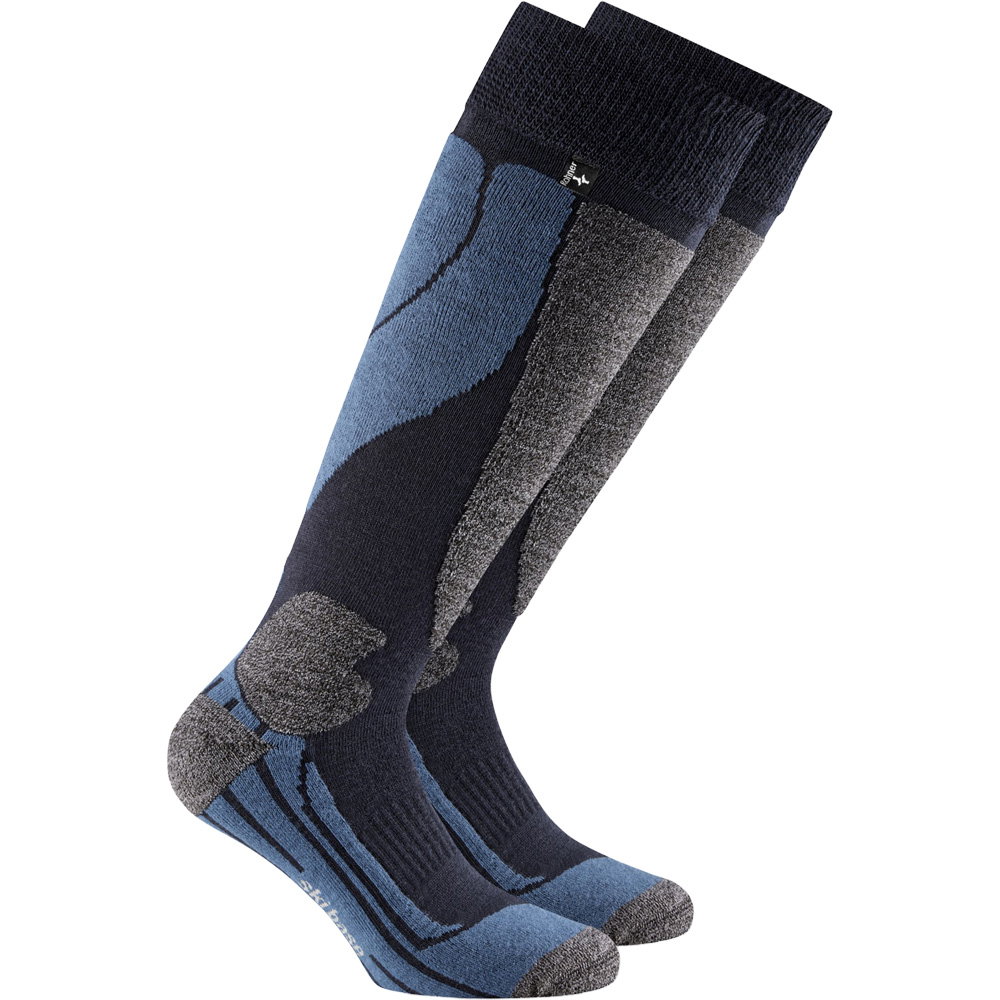 Rohner - Ski Base L/R Socken blau