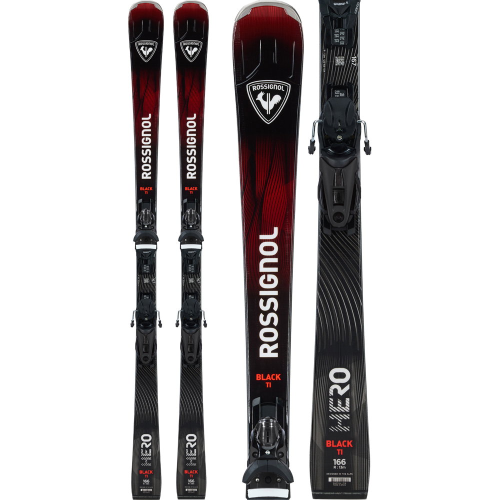 Rossignol - Hero Black TI 26/27 Ski inkl. NX 12 KONECT GripWalk® Bindung