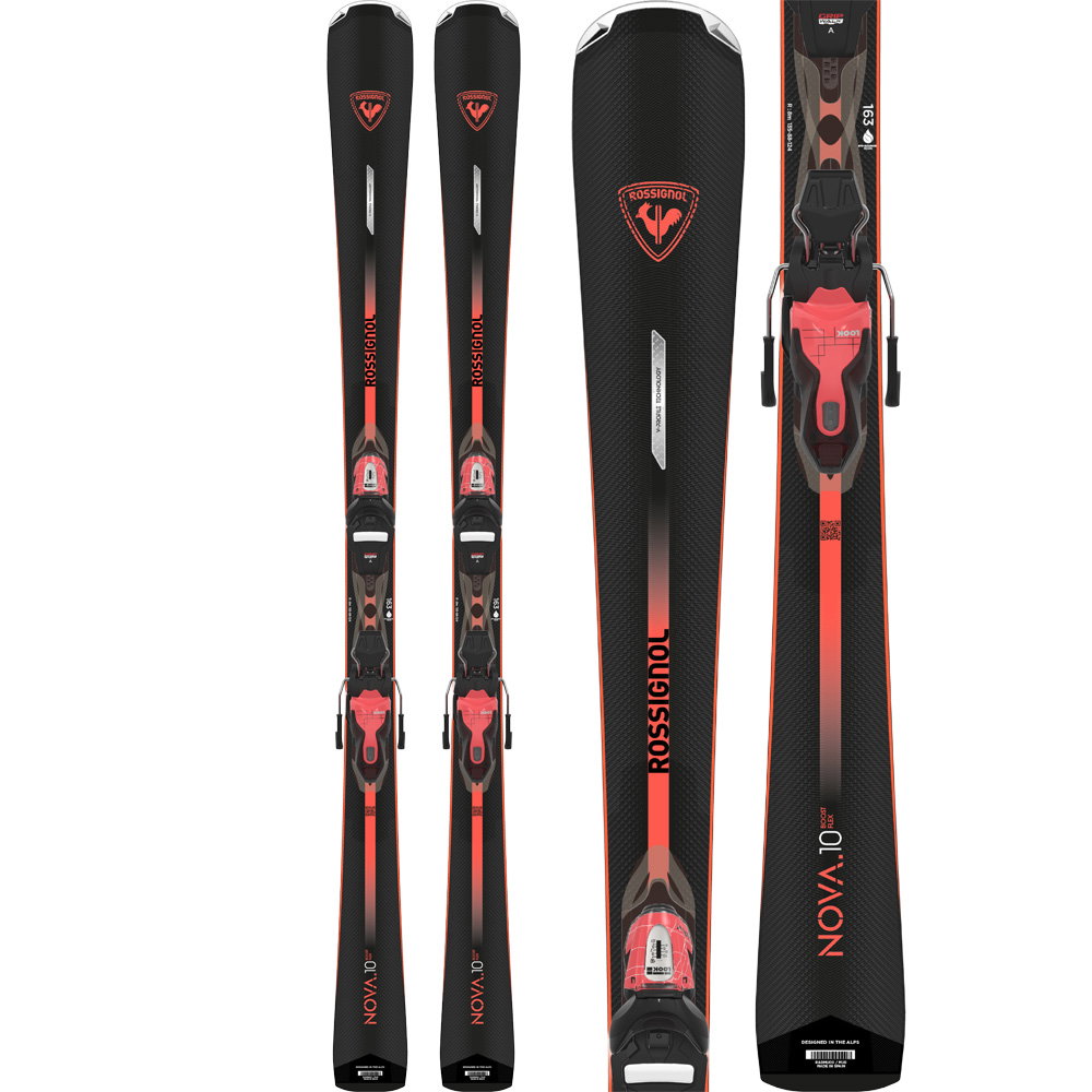 Rossignol - Nova 10 26/27 Ski Damen inkl. Look Xpress W 11 GripWalk® Bindung