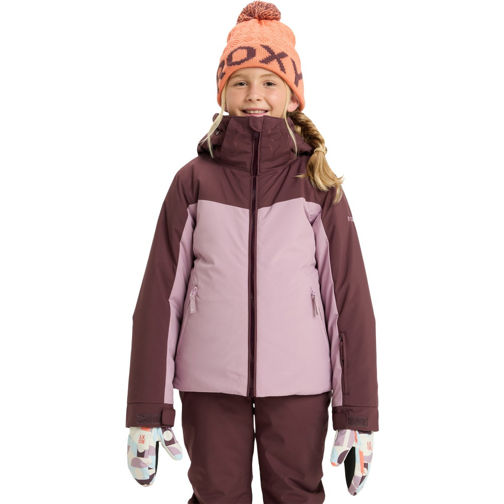 Roxy - Free Jet Block Skijacke Mädchen discreet mauve