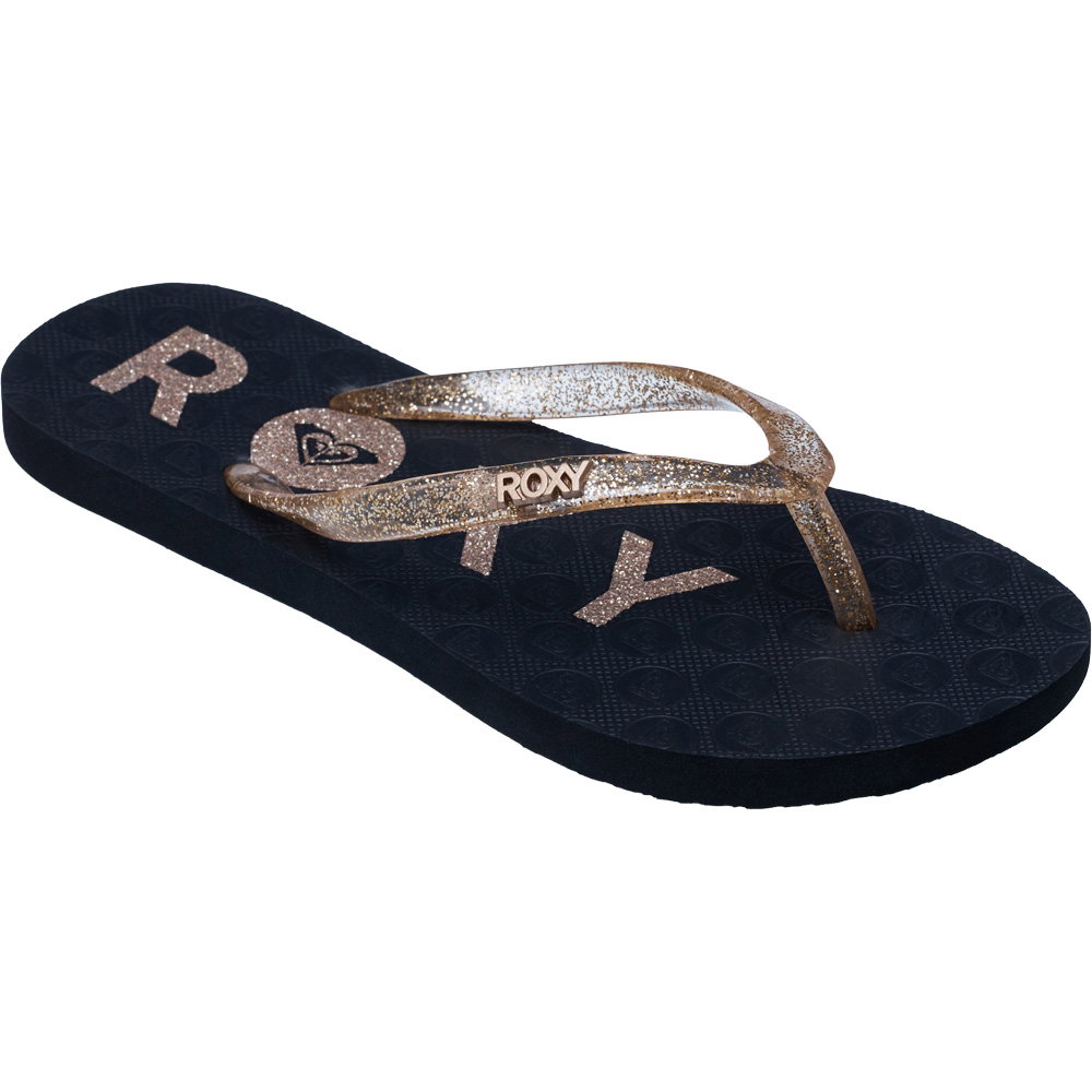 Roxy - Rg Viva Sparkle Flip Flops Mädchen schwarz