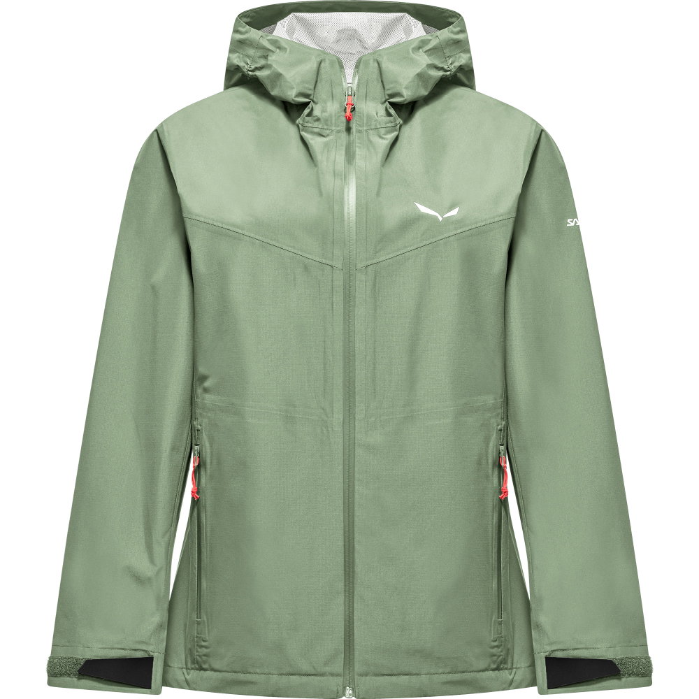 SALEWA - Puez Aqua 4 PTX 2.5L Regenjacke Damen pastel green