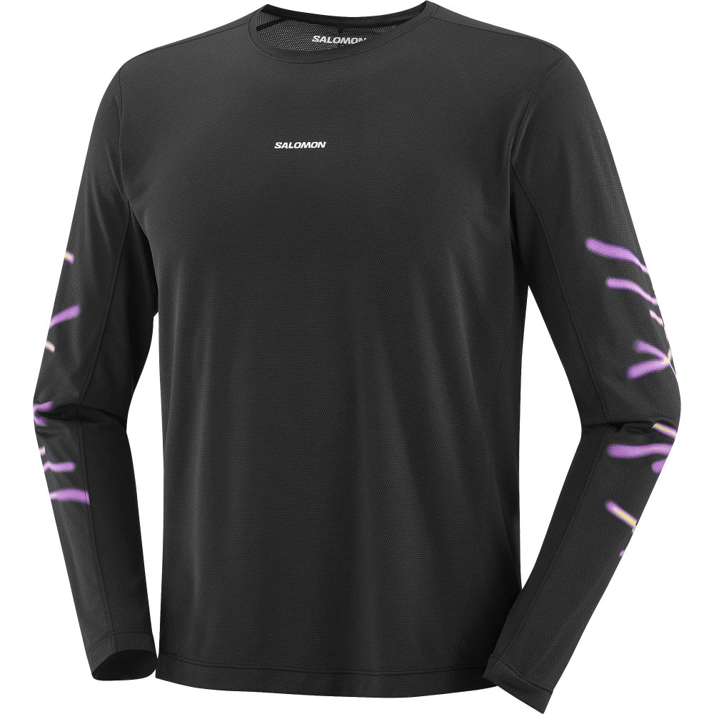 Salomon - Core Longsleeve Herren deep black