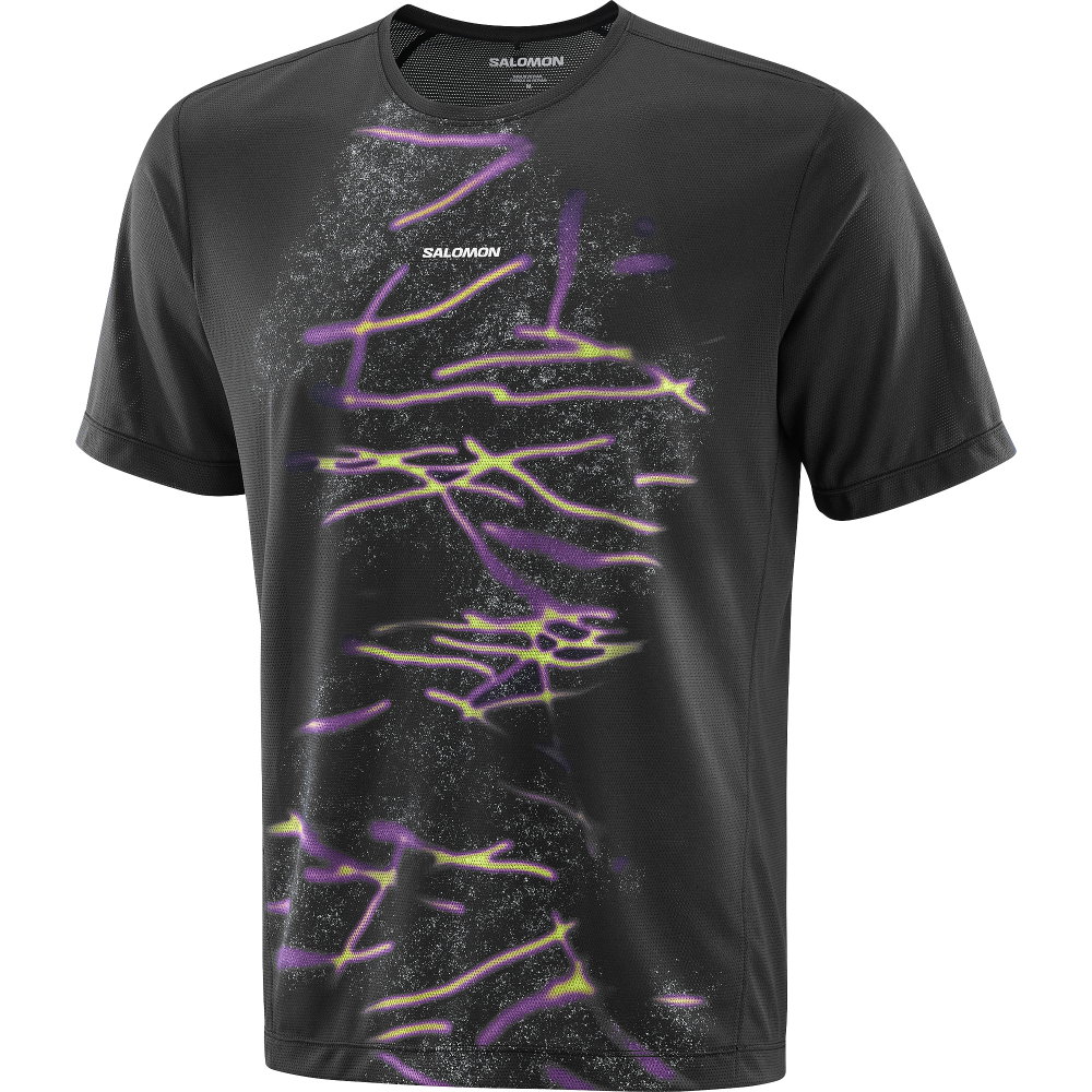 Salomon - Core SS T-Shirt Herren deep black
