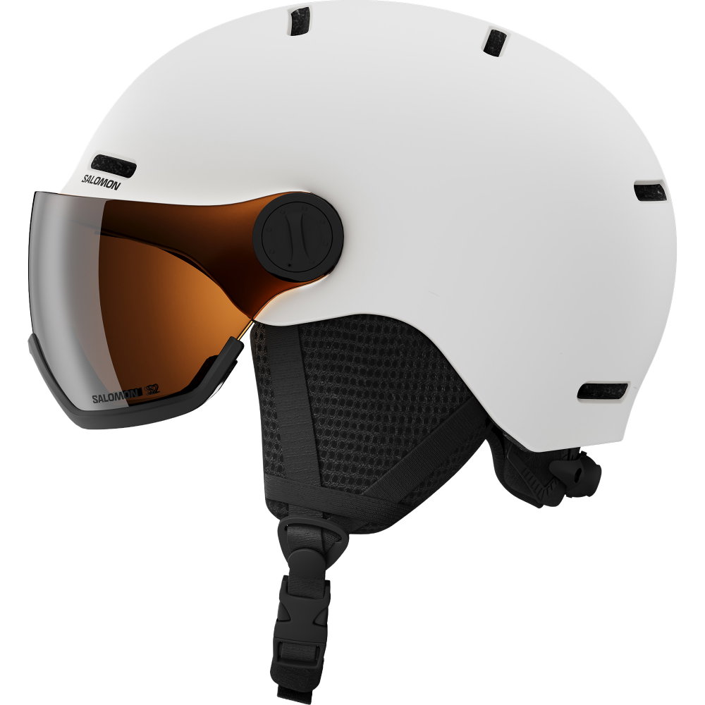 Salomon - Orka Visor Visierhelm Kinder weiß