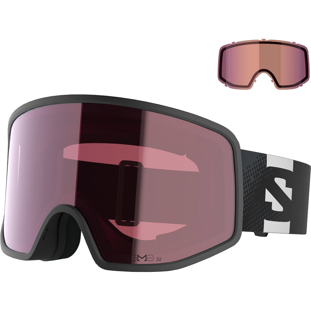 Salomon - Sentry Pro Sigma Skibrille +1 Linse schwarz