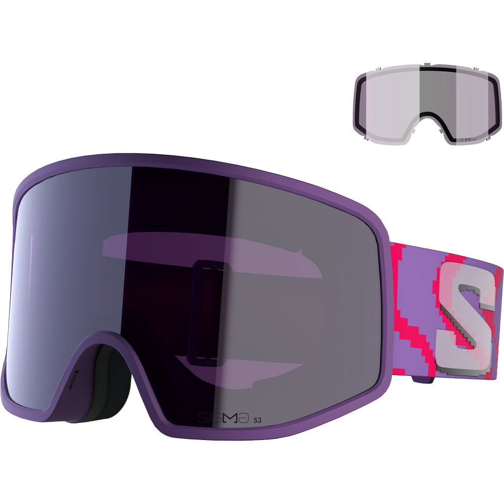 Salomon - Sentry Pro Sigma Skibrille +1 Linse pansy