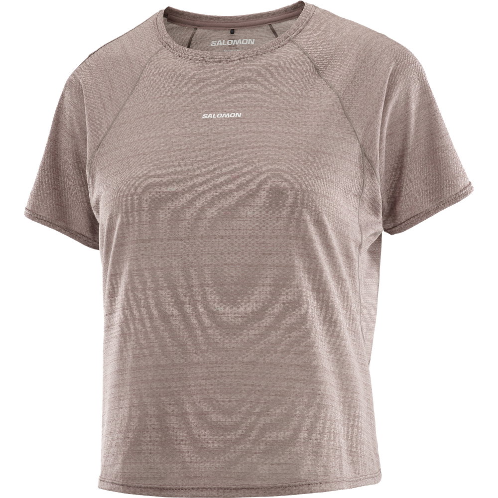 Salomon - Air Cropp T-Shirt Damen iron