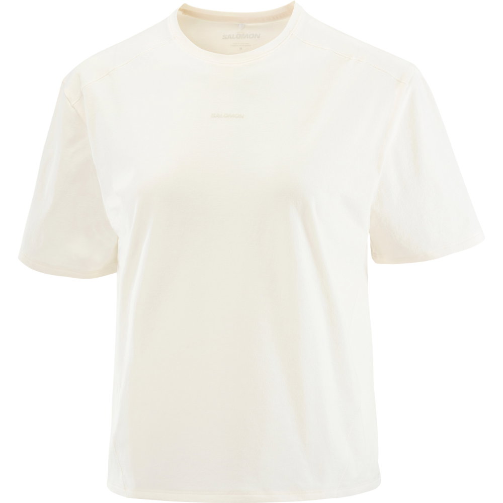Salomon - Trackline T-Shirt Damen whsiper white