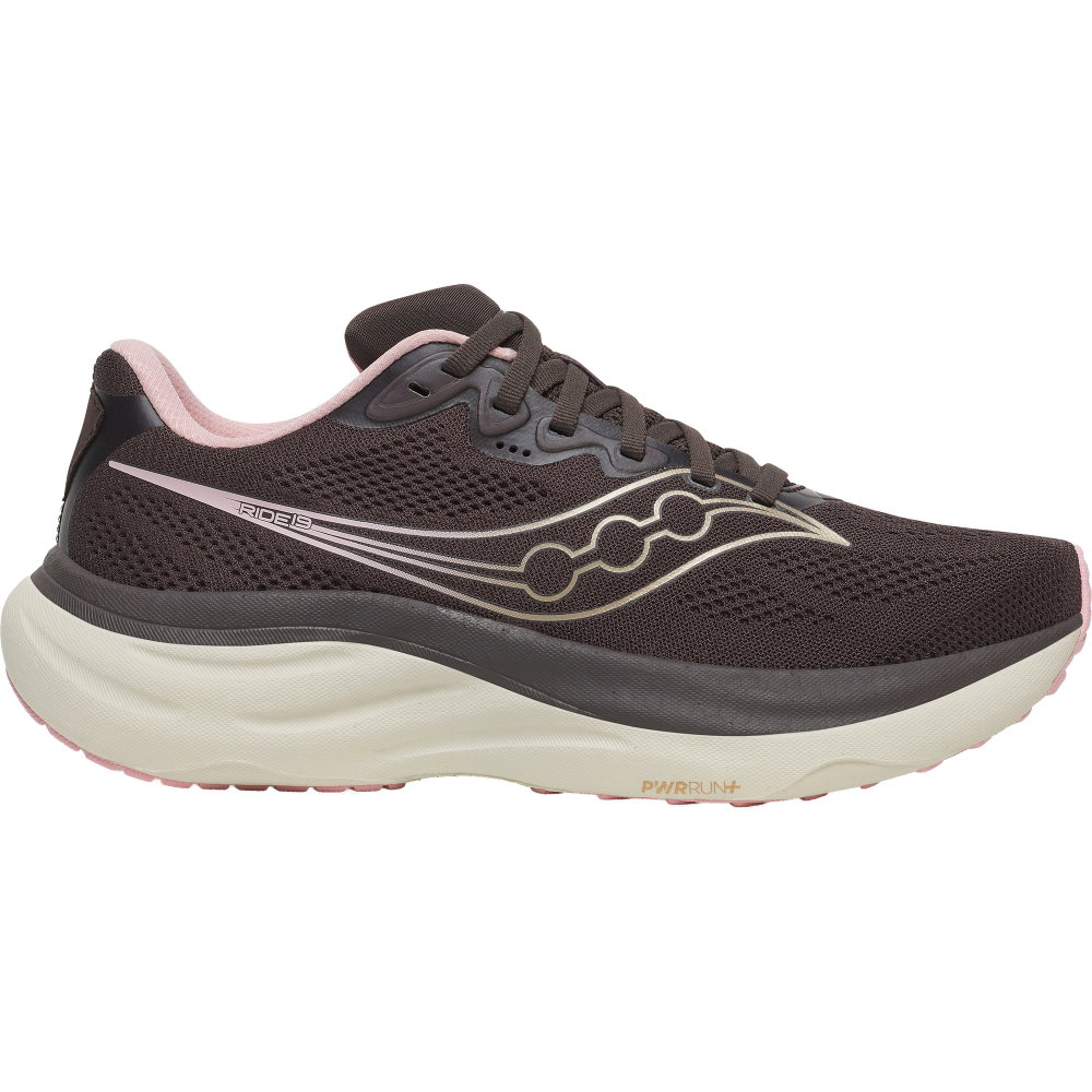 Saucony - Ride 19 Laufschuhe Damen braun